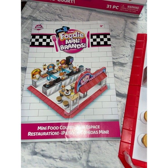 5 Surprise Foodie Mini Brands Mini Food Court Novelty & Gag Toy with 1 Exclusive - Picture 6 of 6